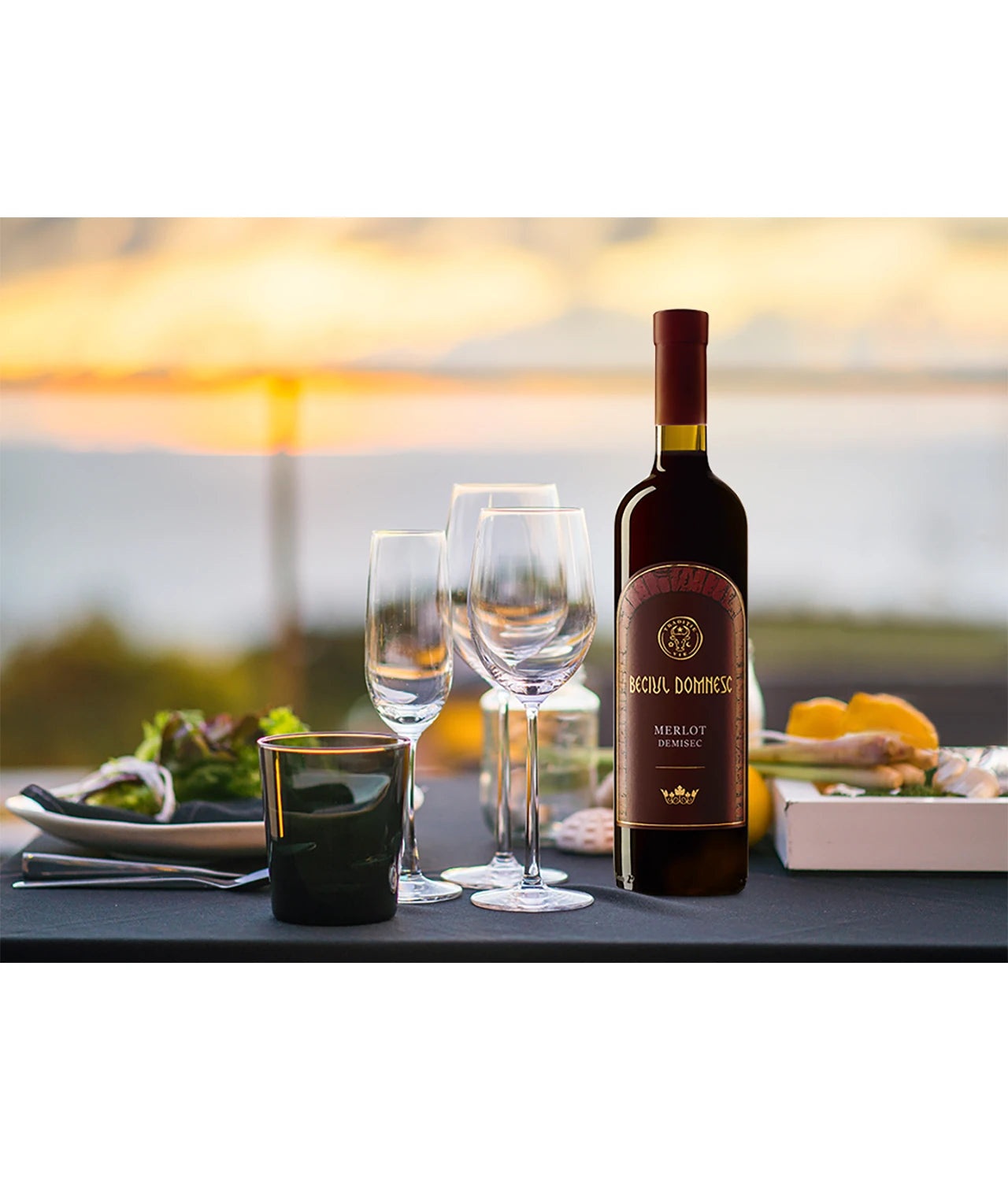 Merlot - halbtrocken - Weingut Beciul Domnesc - 6 Flaschen